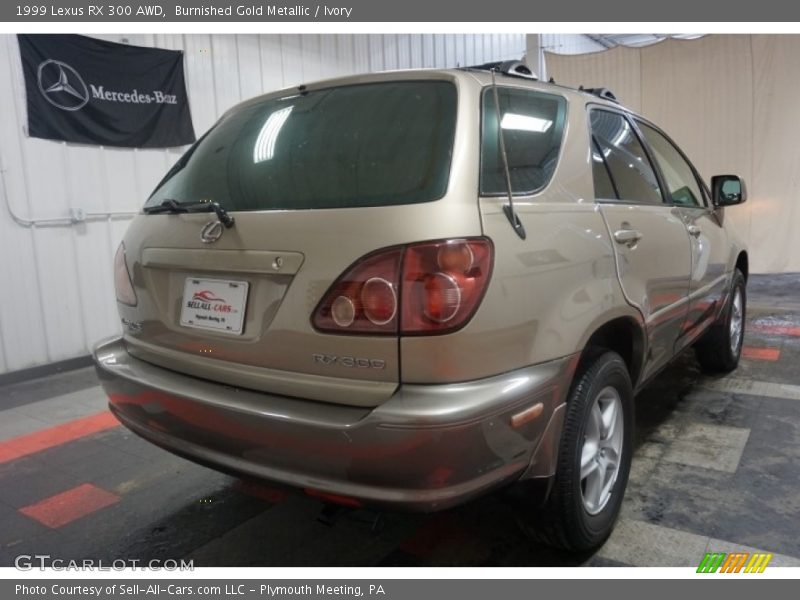 Burnished Gold Metallic / Ivory 1999 Lexus RX 300 AWD