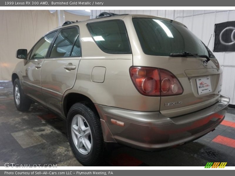 Burnished Gold Metallic / Ivory 1999 Lexus RX 300 AWD