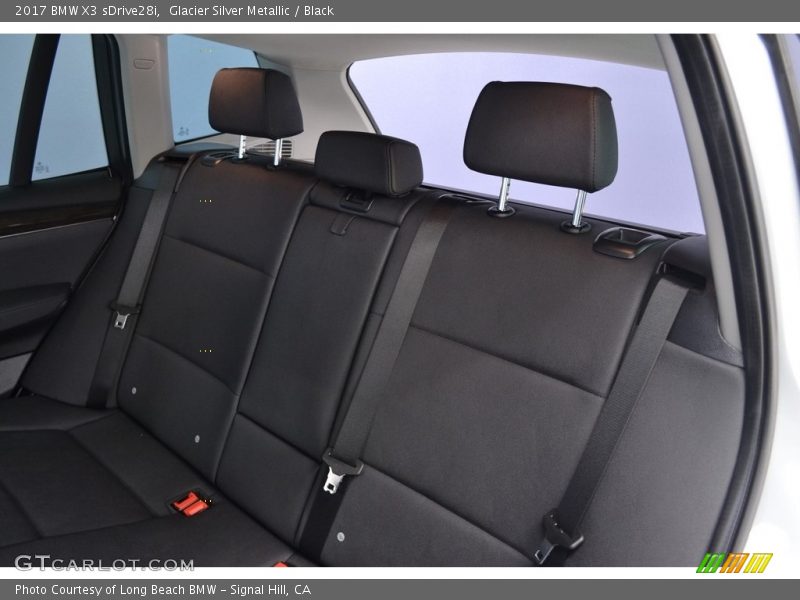 Glacier Silver Metallic / Black 2017 BMW X3 sDrive28i