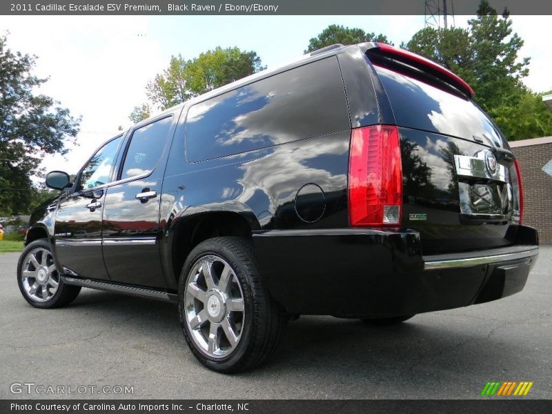 Black Raven / Ebony/Ebony 2011 Cadillac Escalade ESV Premium