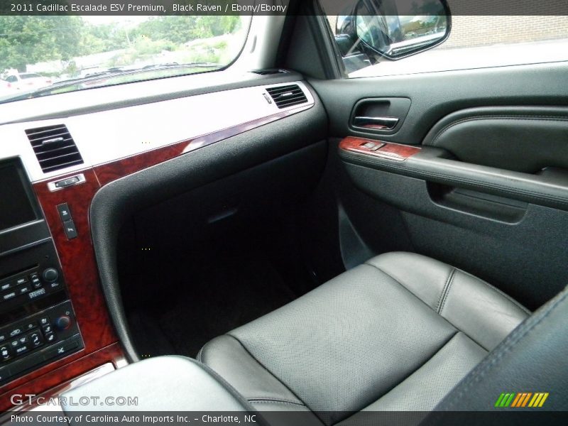 Black Raven / Ebony/Ebony 2011 Cadillac Escalade ESV Premium