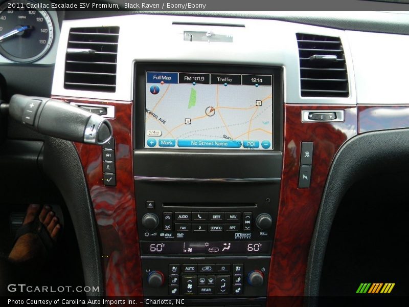 Black Raven / Ebony/Ebony 2011 Cadillac Escalade ESV Premium