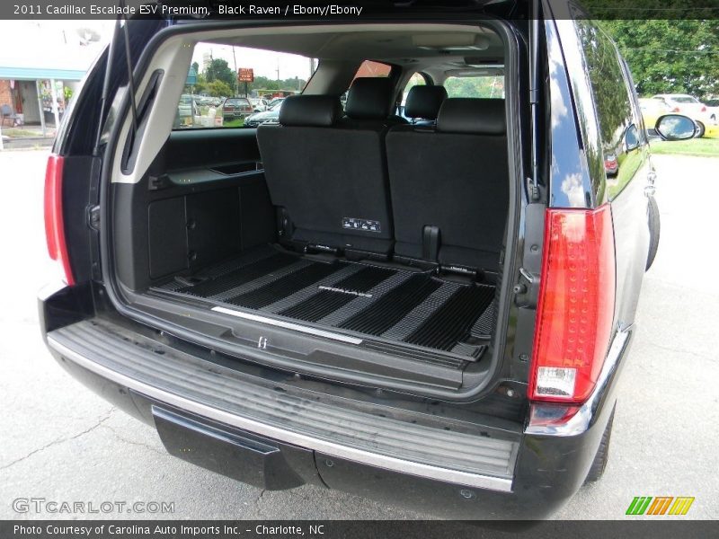 Black Raven / Ebony/Ebony 2011 Cadillac Escalade ESV Premium