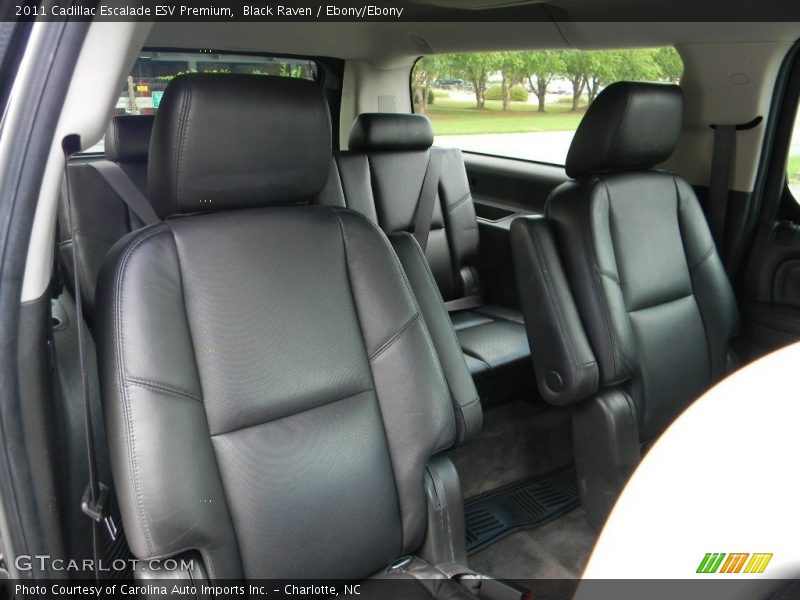 Black Raven / Ebony/Ebony 2011 Cadillac Escalade ESV Premium