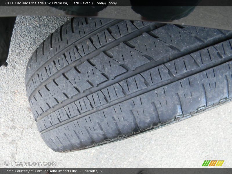 Black Raven / Ebony/Ebony 2011 Cadillac Escalade ESV Premium