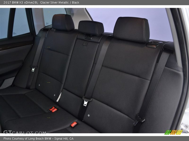 Glacier Silver Metallic / Black 2017 BMW X3 xDrive28i