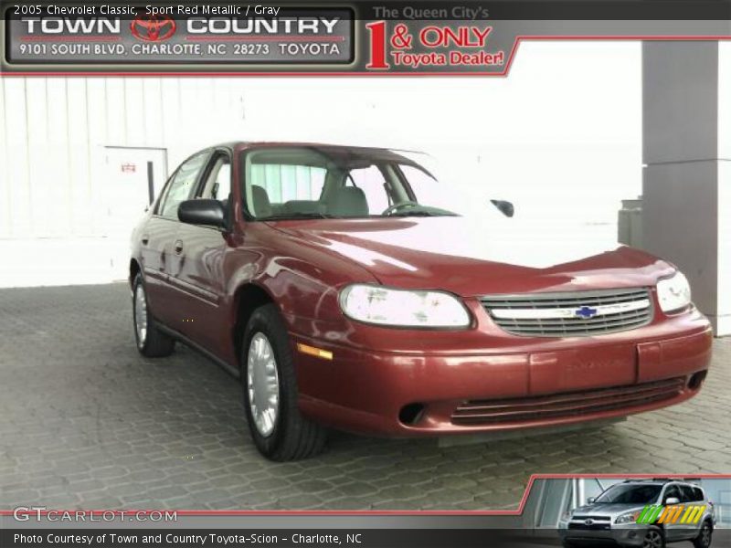 Sport Red Metallic / Gray 2005 Chevrolet Classic