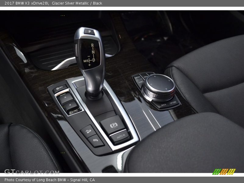 Glacier Silver Metallic / Black 2017 BMW X3 xDrive28i