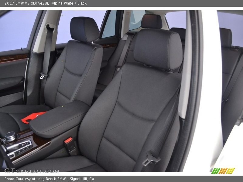 Alpine White / Black 2017 BMW X3 xDrive28i