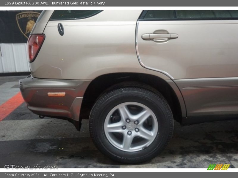 Burnished Gold Metallic / Ivory 1999 Lexus RX 300 AWD