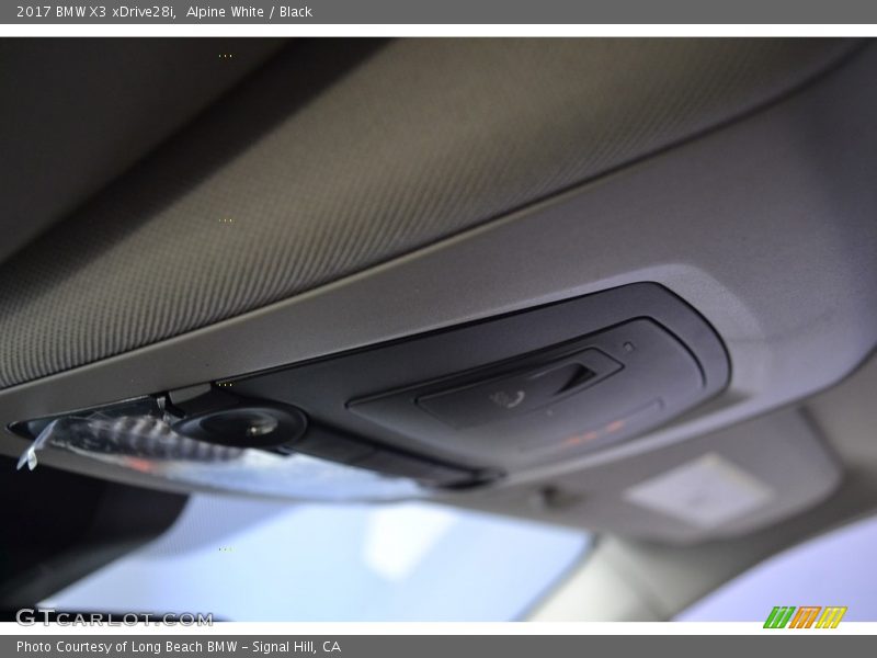 Alpine White / Black 2017 BMW X3 xDrive28i