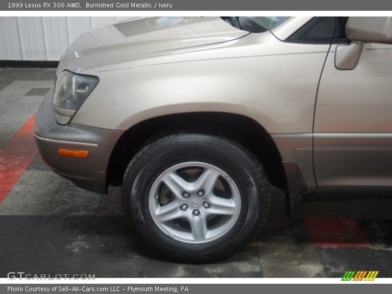 Burnished Gold Metallic / Ivory 1999 Lexus RX 300 AWD