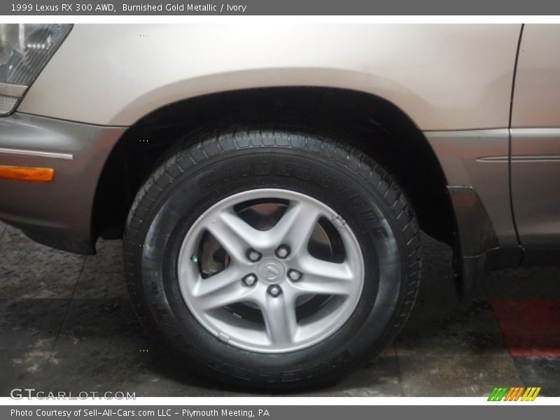 Burnished Gold Metallic / Ivory 1999 Lexus RX 300 AWD