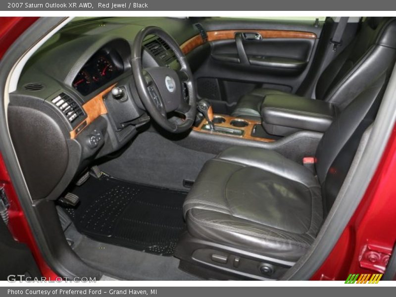 Red Jewel / Black 2007 Saturn Outlook XR AWD