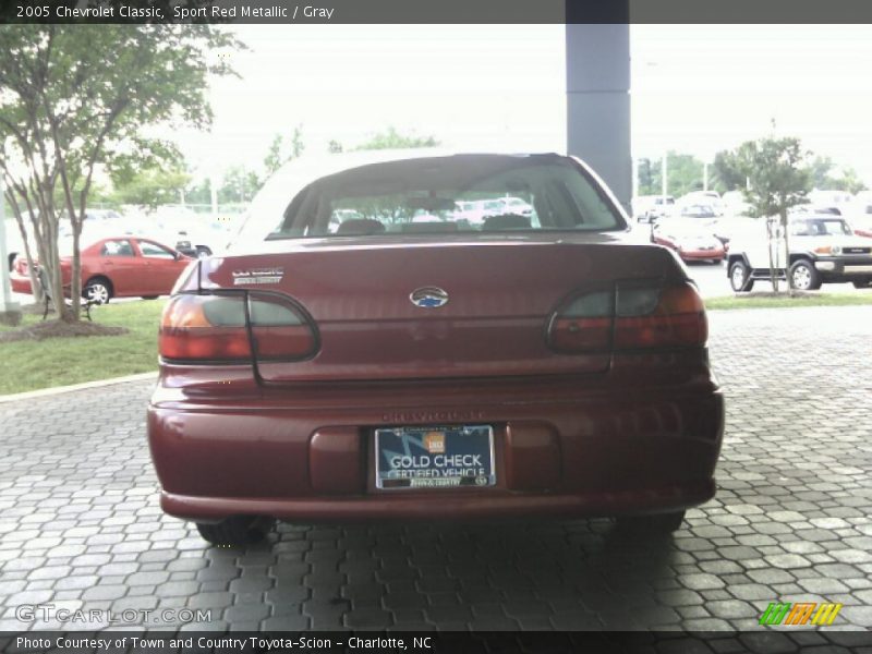 Sport Red Metallic / Gray 2005 Chevrolet Classic