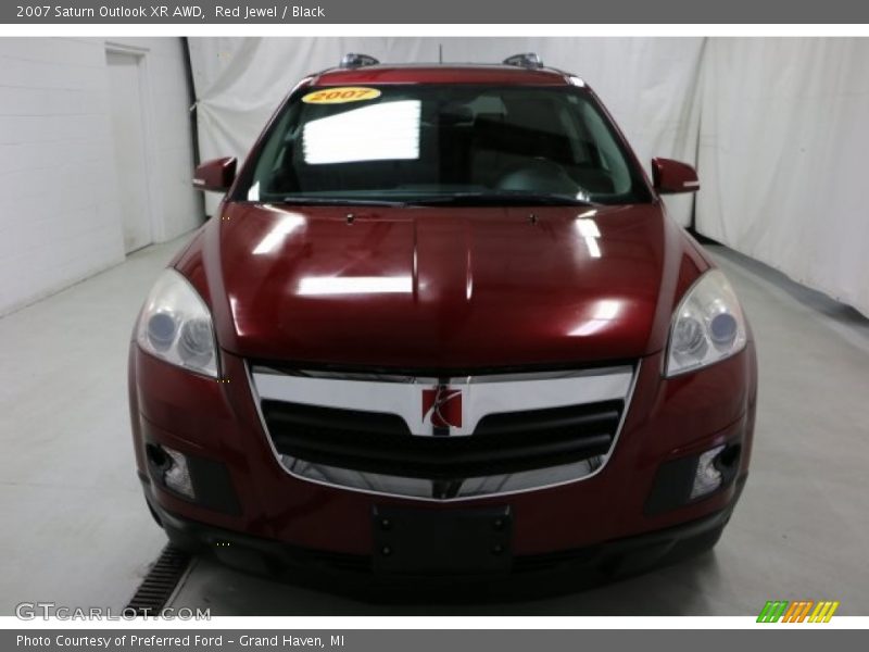 Red Jewel / Black 2007 Saturn Outlook XR AWD