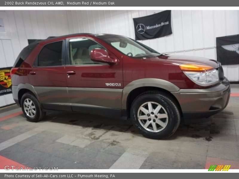 Medium Red / Medium Oak 2002 Buick Rendezvous CXL AWD