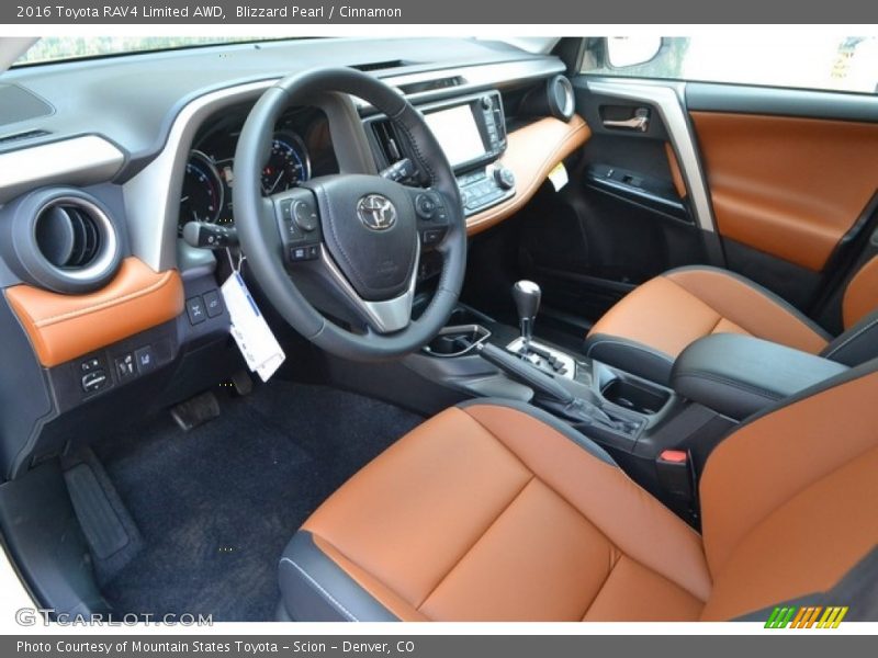 Cinnamon Interior - 2016 RAV4 Limited AWD 