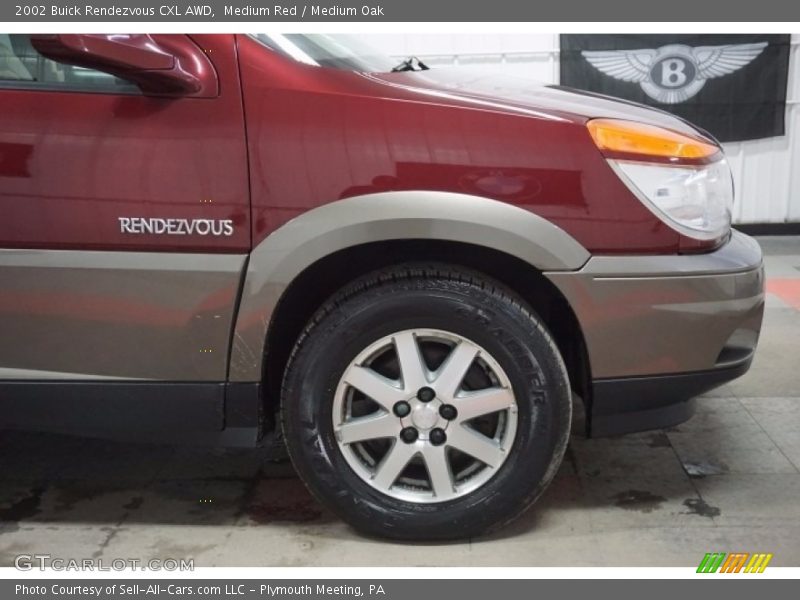 Medium Red / Medium Oak 2002 Buick Rendezvous CXL AWD