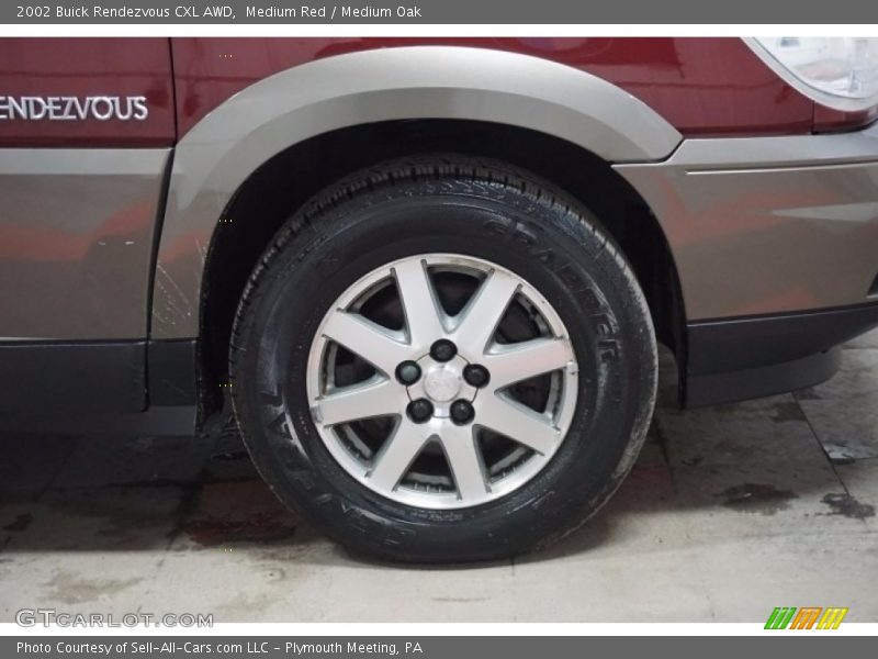 Medium Red / Medium Oak 2002 Buick Rendezvous CXL AWD