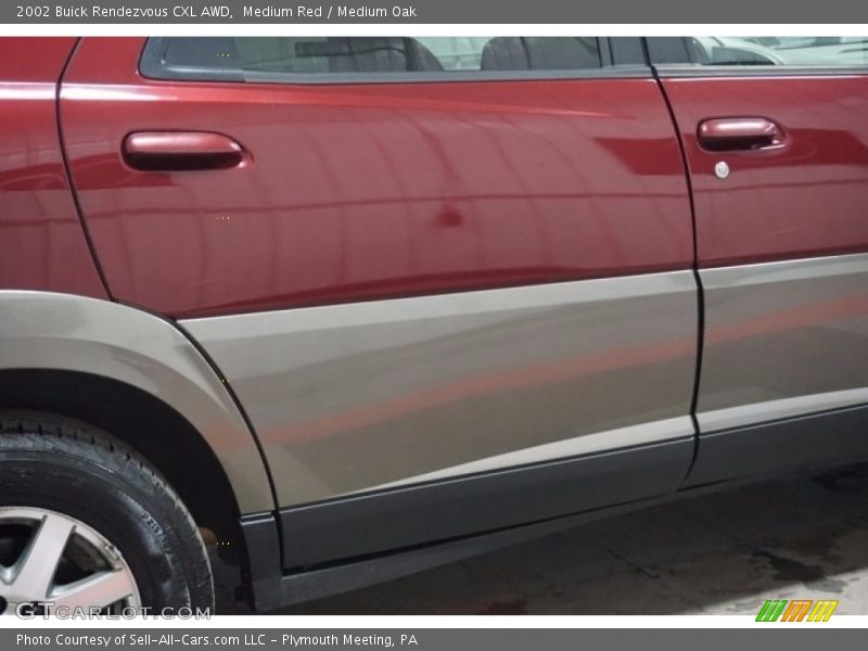 Medium Red / Medium Oak 2002 Buick Rendezvous CXL AWD