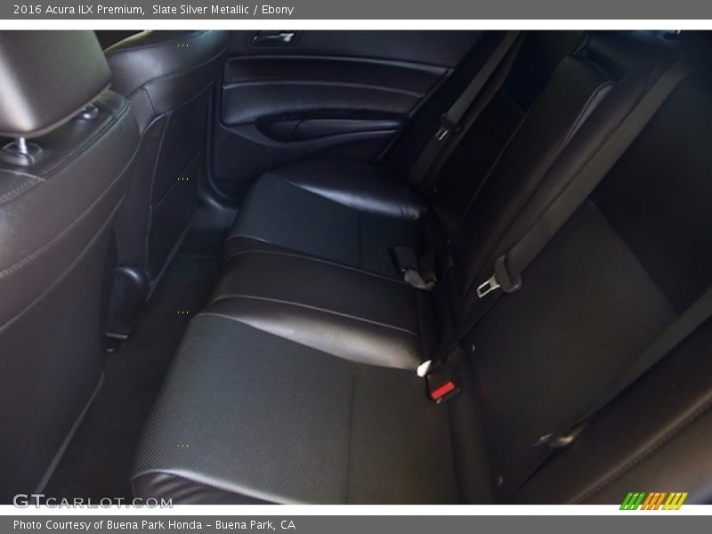 Slate Silver Metallic / Ebony 2016 Acura ILX Premium
