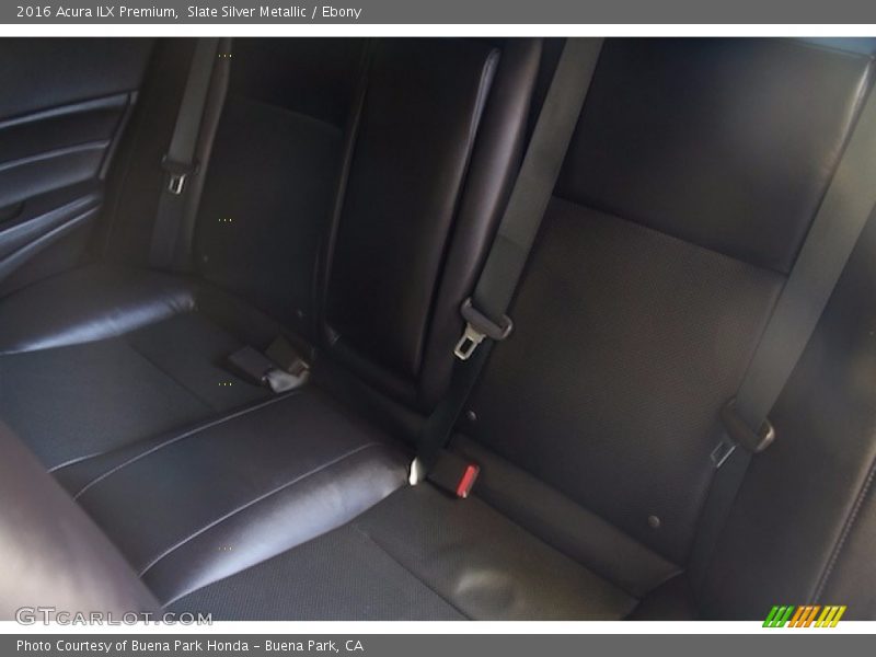 Slate Silver Metallic / Ebony 2016 Acura ILX Premium