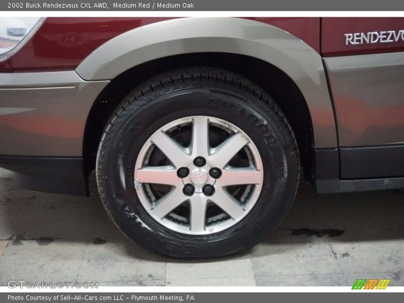 Medium Red / Medium Oak 2002 Buick Rendezvous CXL AWD