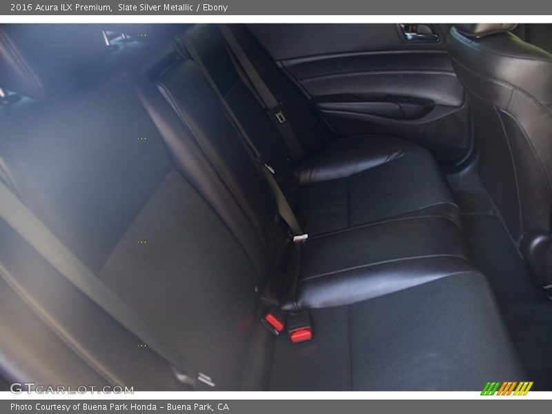 Slate Silver Metallic / Ebony 2016 Acura ILX Premium