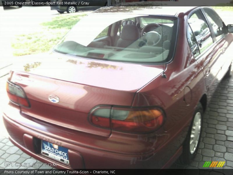 Sport Red Metallic / Gray 2005 Chevrolet Classic