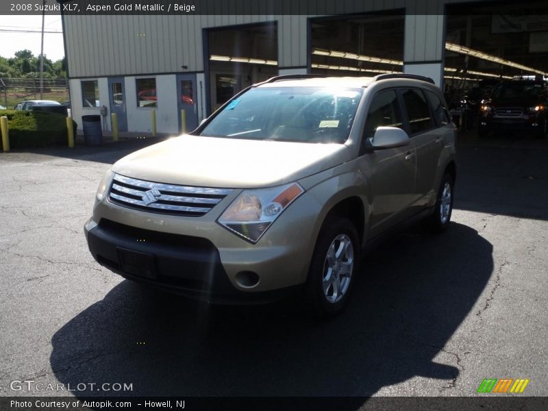 Aspen Gold Metallic / Beige 2008 Suzuki XL7