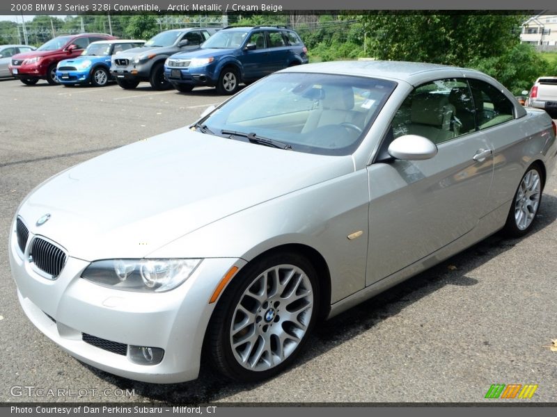 Front 3/4 View of 2008 3 Series 328i Convertible