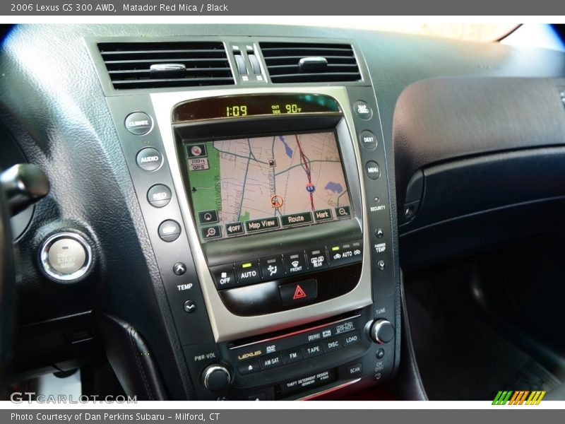Matador Red Mica / Black 2006 Lexus GS 300 AWD