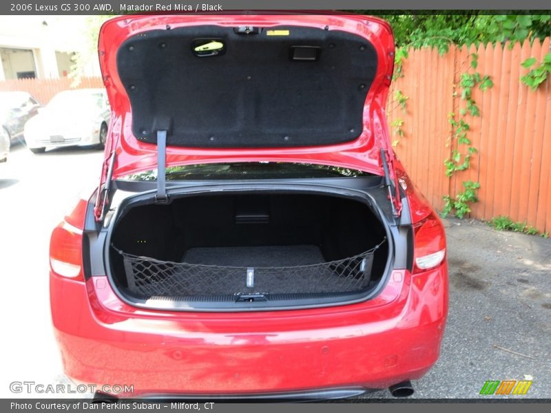 Matador Red Mica / Black 2006 Lexus GS 300 AWD