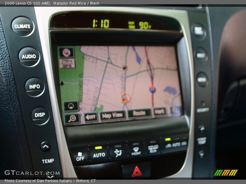 Matador Red Mica / Black 2006 Lexus GS 300 AWD