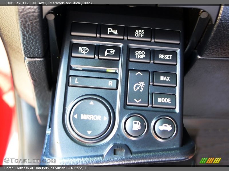 Matador Red Mica / Black 2006 Lexus GS 300 AWD