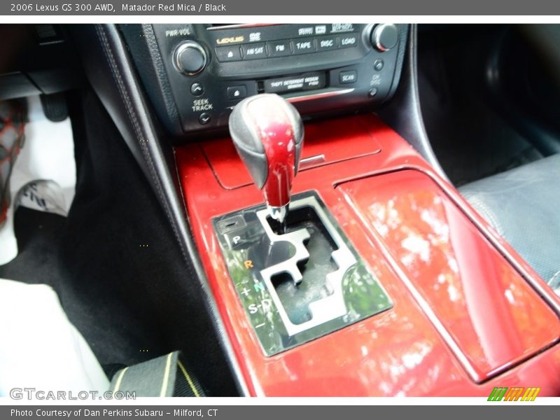 Matador Red Mica / Black 2006 Lexus GS 300 AWD