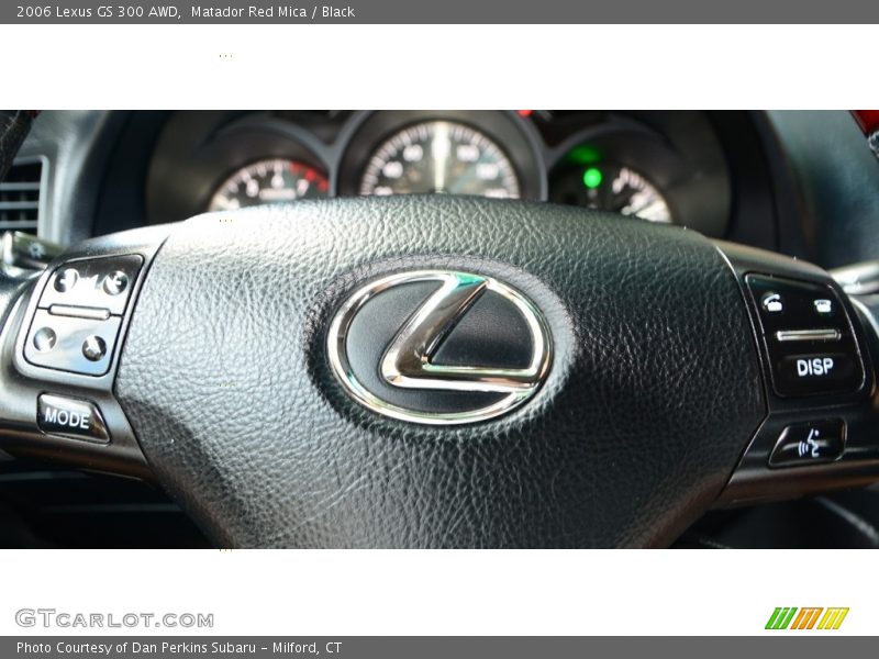 Matador Red Mica / Black 2006 Lexus GS 300 AWD