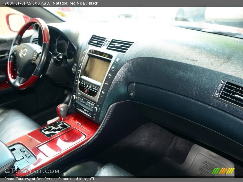 Matador Red Mica / Black 2006 Lexus GS 300 AWD