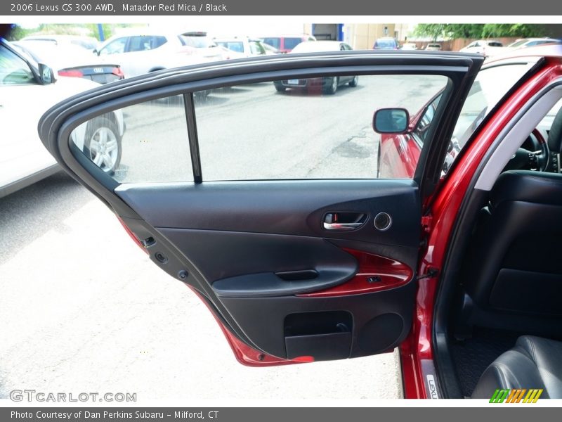 Matador Red Mica / Black 2006 Lexus GS 300 AWD