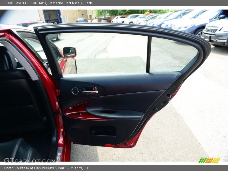 Matador Red Mica / Black 2006 Lexus GS 300 AWD