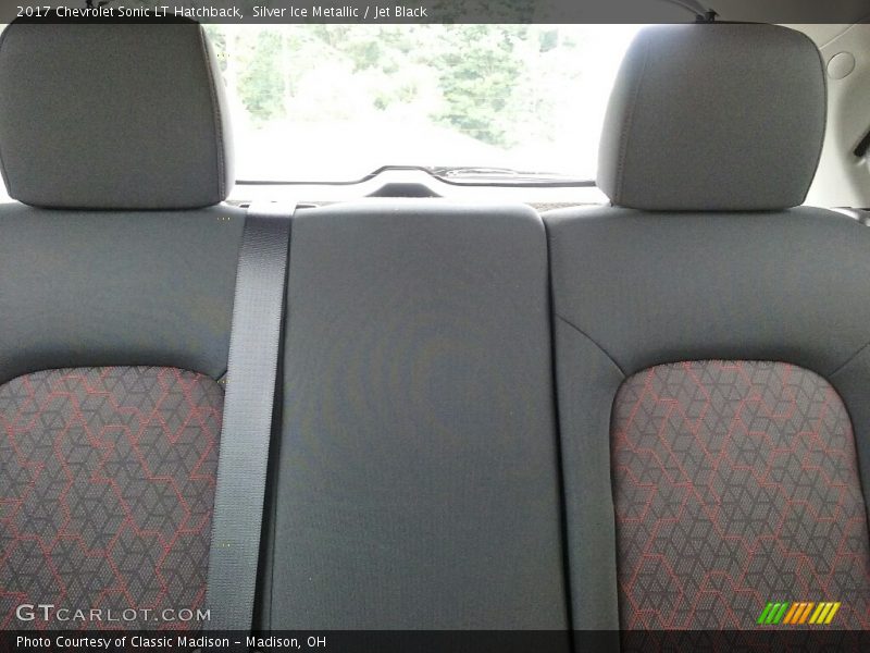 Silver Ice Metallic / Jet Black 2017 Chevrolet Sonic LT Hatchback