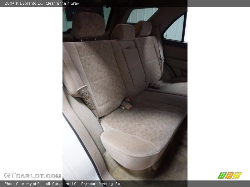 Clear White / Gray 2004 Kia Sorento LX