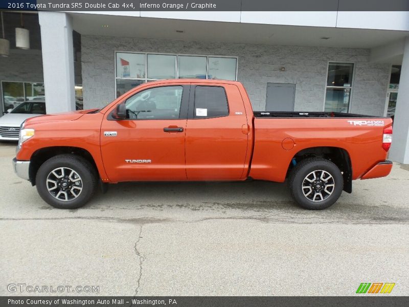  2016 Tundra SR5 Double Cab 4x4 Inferno Orange