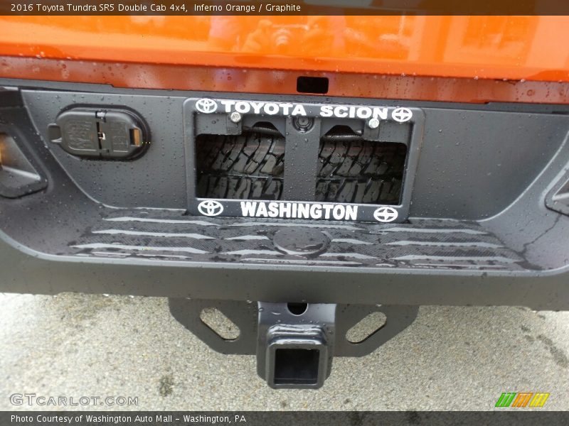 Inferno Orange / Graphite 2016 Toyota Tundra SR5 Double Cab 4x4
