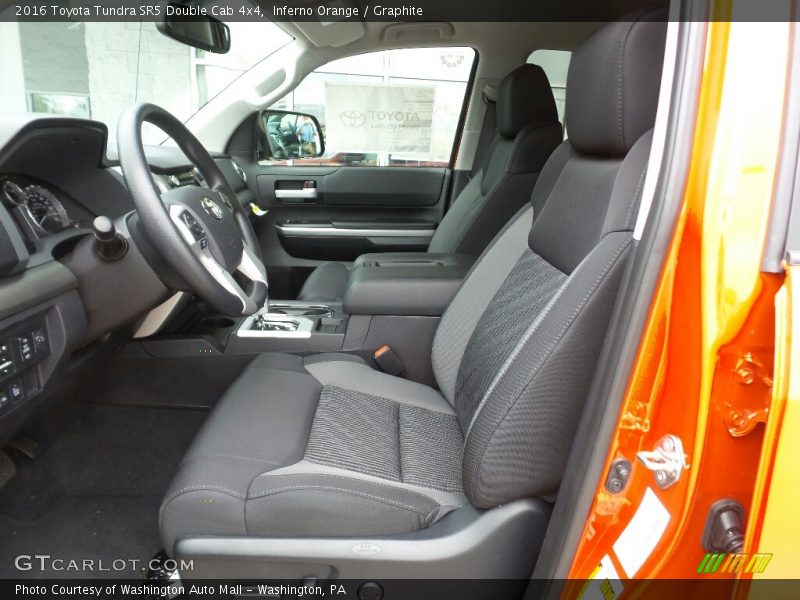  2016 Tundra SR5 Double Cab 4x4 Graphite Interior