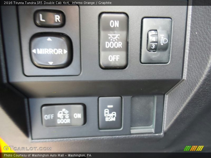 Inferno Orange / Graphite 2016 Toyota Tundra SR5 Double Cab 4x4