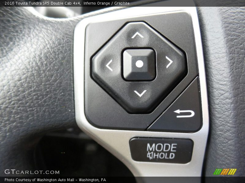 Inferno Orange / Graphite 2016 Toyota Tundra SR5 Double Cab 4x4