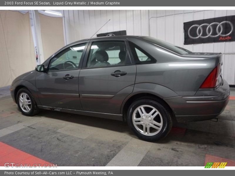Liquid Grey Metallic / Medium Graphite 2003 Ford Focus SE Sedan