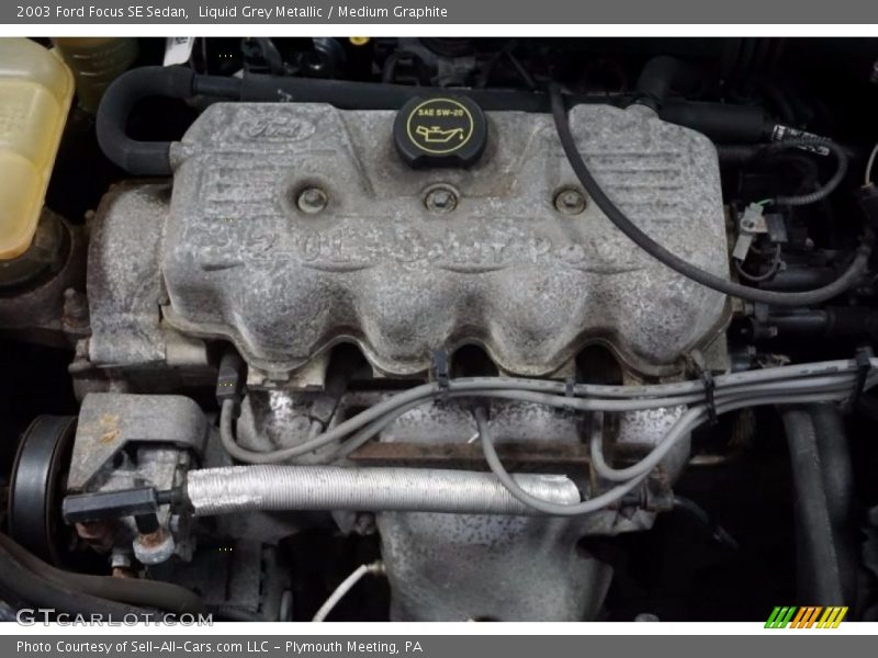 Liquid Grey Metallic / Medium Graphite 2003 Ford Focus SE Sedan